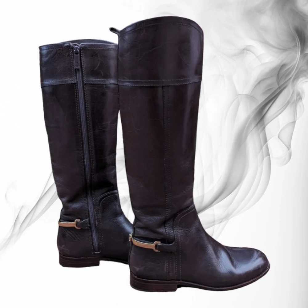 Tory Burch brown and well made  Boots‎ classy Size 7M